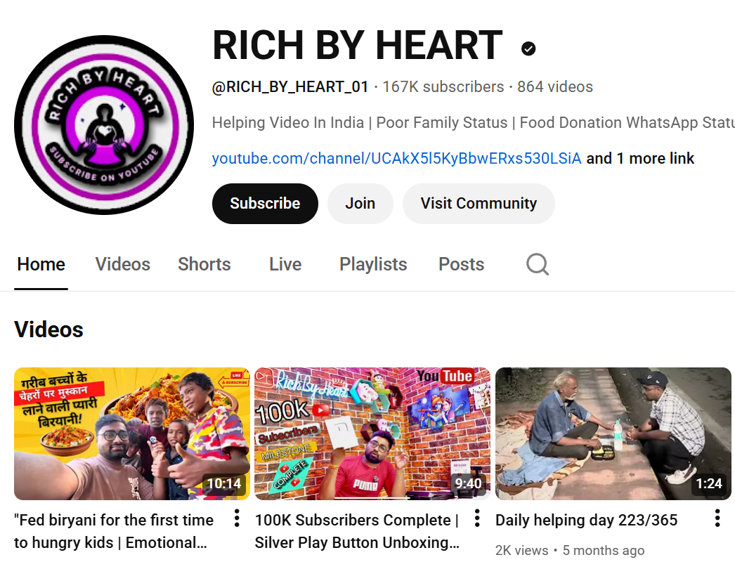 How One Young Man Is Changing Lives By Serving Food, Not Splurging on Parties, in 2025