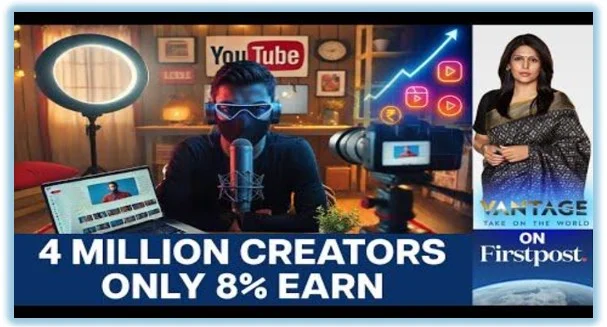 India’s Creator Economy: Who Is Really Making the Money on YouTube