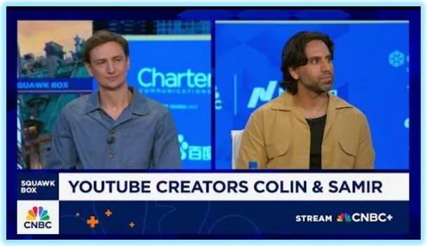 youtube creators Colin & Samir