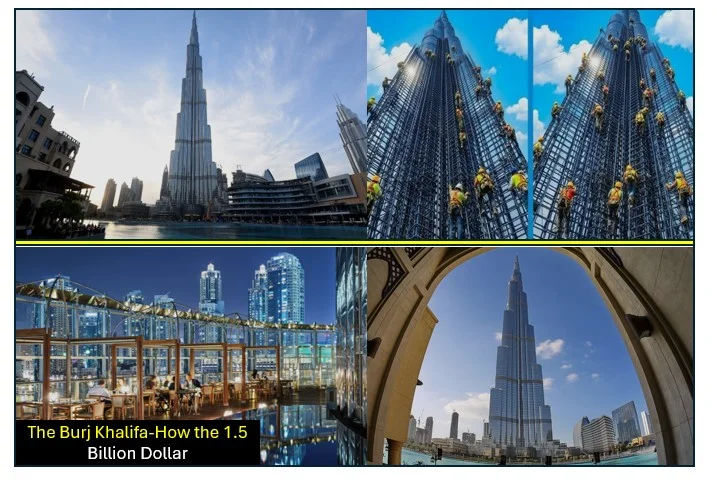 Inside The Burj Khalifa-How the 1.5 Billion Dollar World’s Tallest Building Was Built